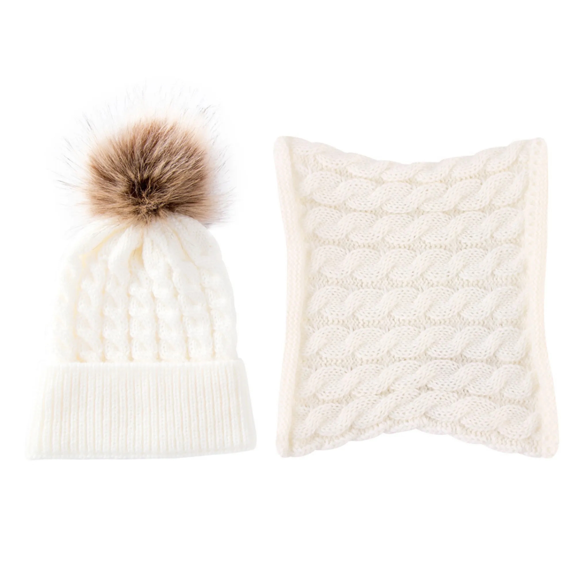 Winter Hat and Scarf Set for Toddler 3