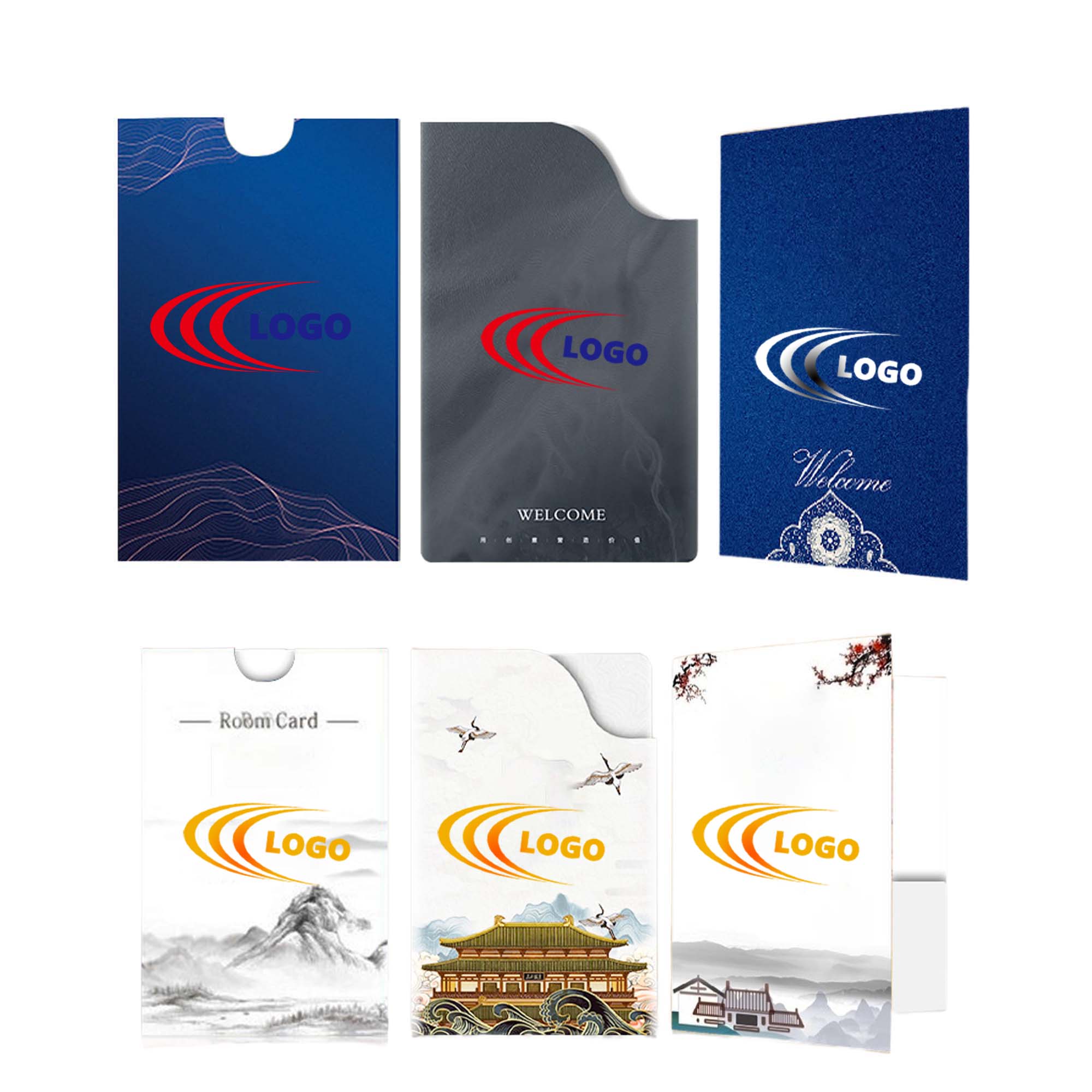 Paper Hotel Key Card Holder 1