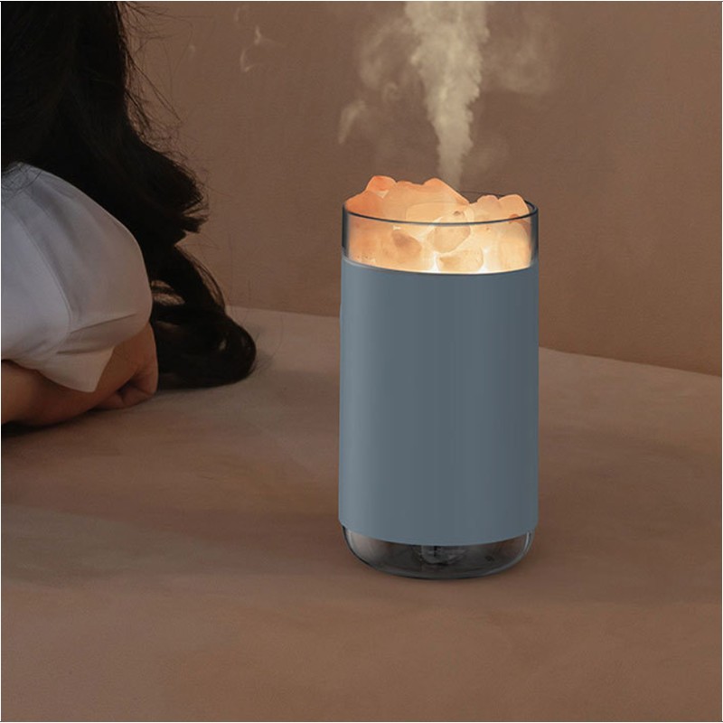 2 in 1 Natural Crystal Salt Mine Humidifier and Aroma Diffuser 3