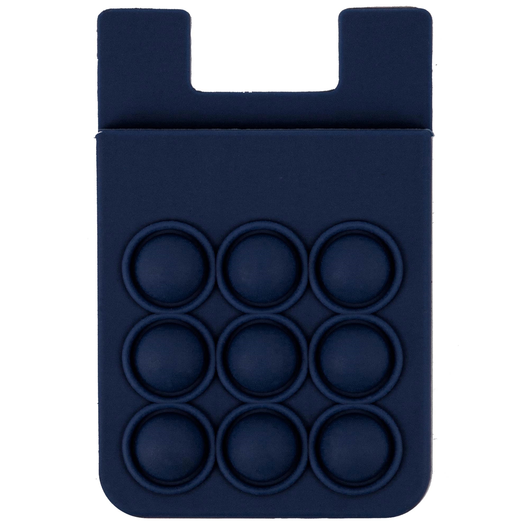 Popper Stress Reliever Silicone Phone Wallet 8
