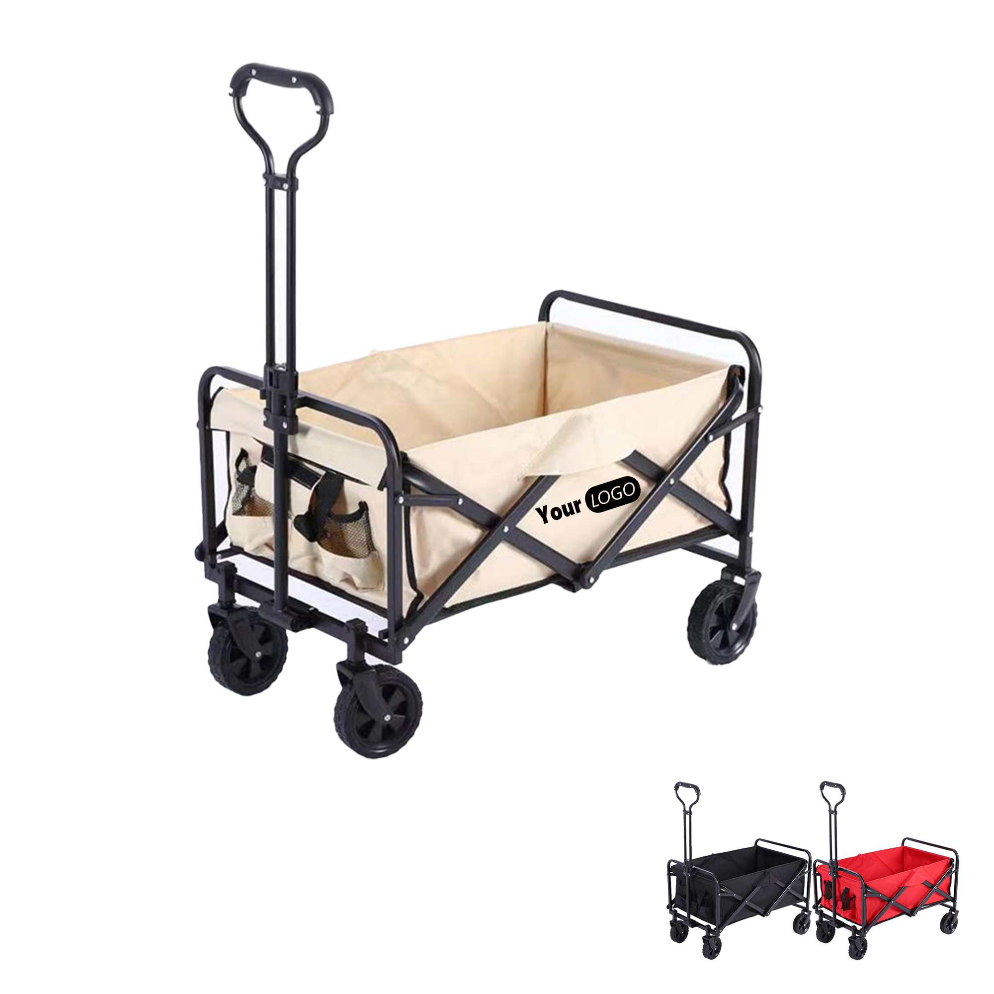 Steel Folding Camp Trailer Trolley 1