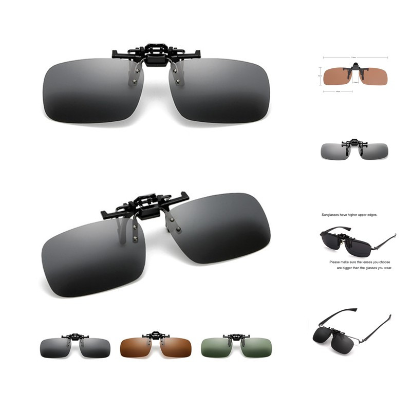Flip-up Clip-on Sunglasses 2