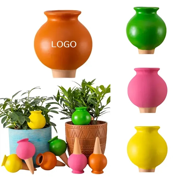 Terracotta Plant Watering Globes 18