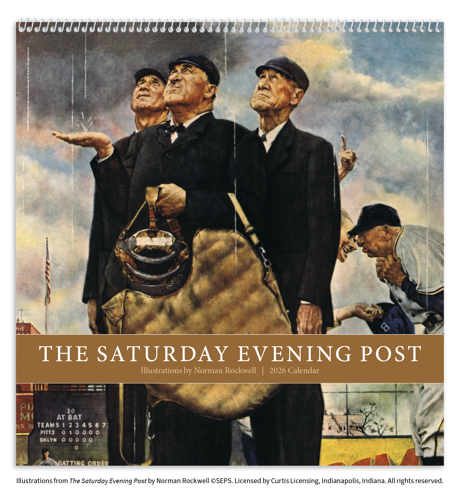 Triumph® Calendars The Saturday Evening Post Illustrations by Norman Rockwell Calendar 19