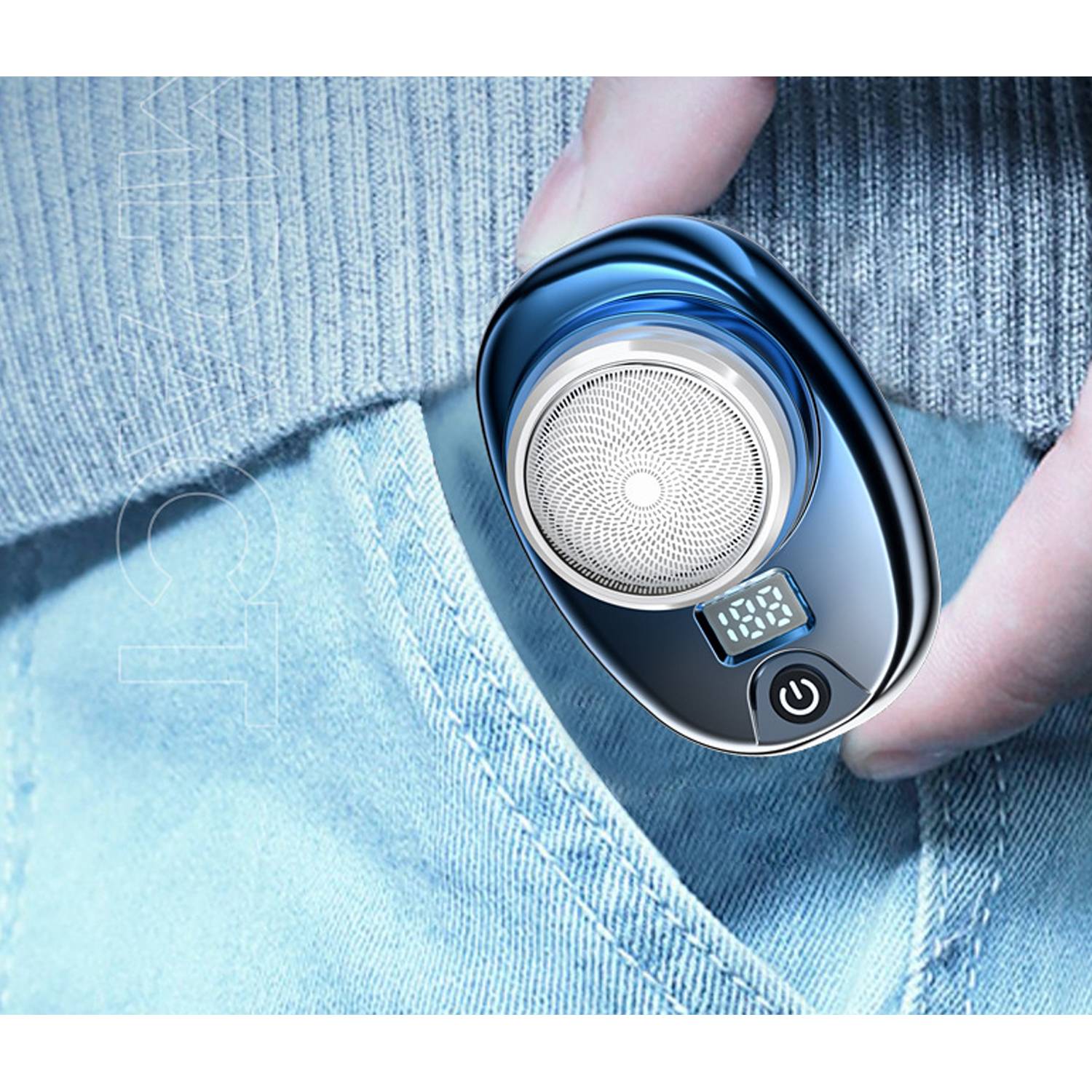 Portable car charging shaver 4