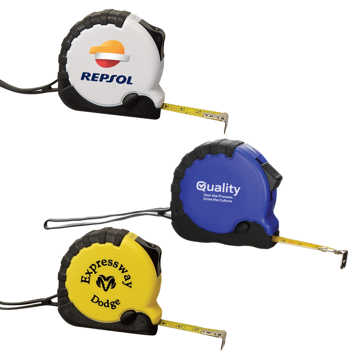 Heavy Duty Tape Measure with Rubber Trim 2