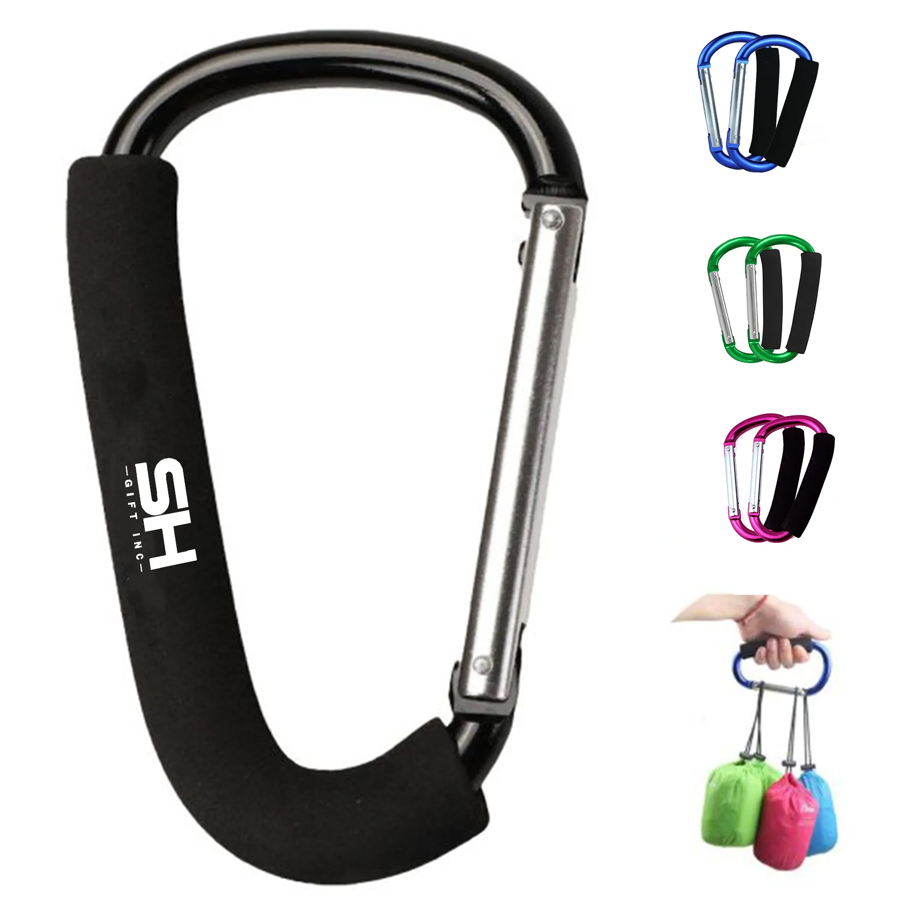 Large Stroller Hooks 2