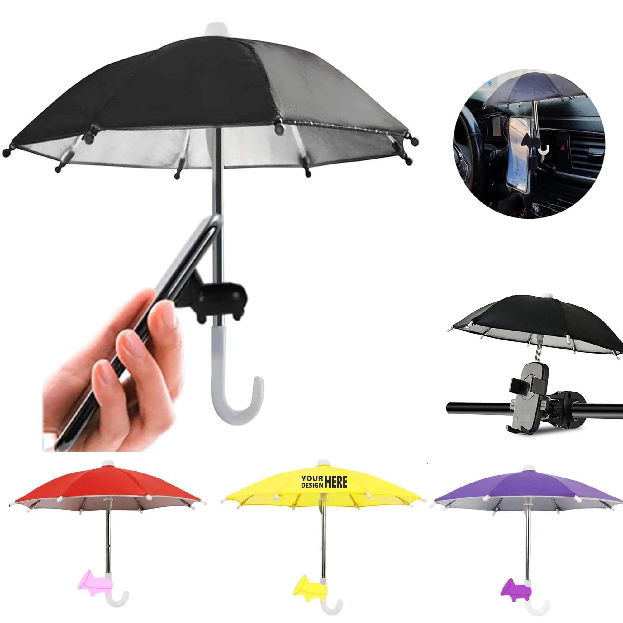 UV Protection Mobile Phone Umbrella 2