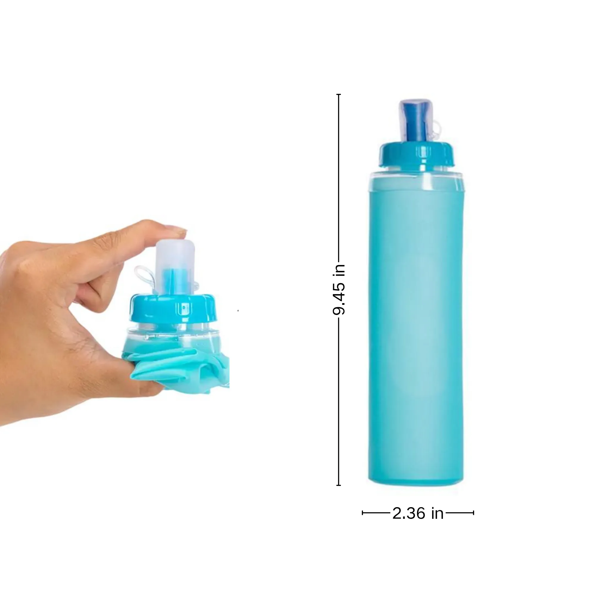 TPU Foldable Soft Water Bottle 4