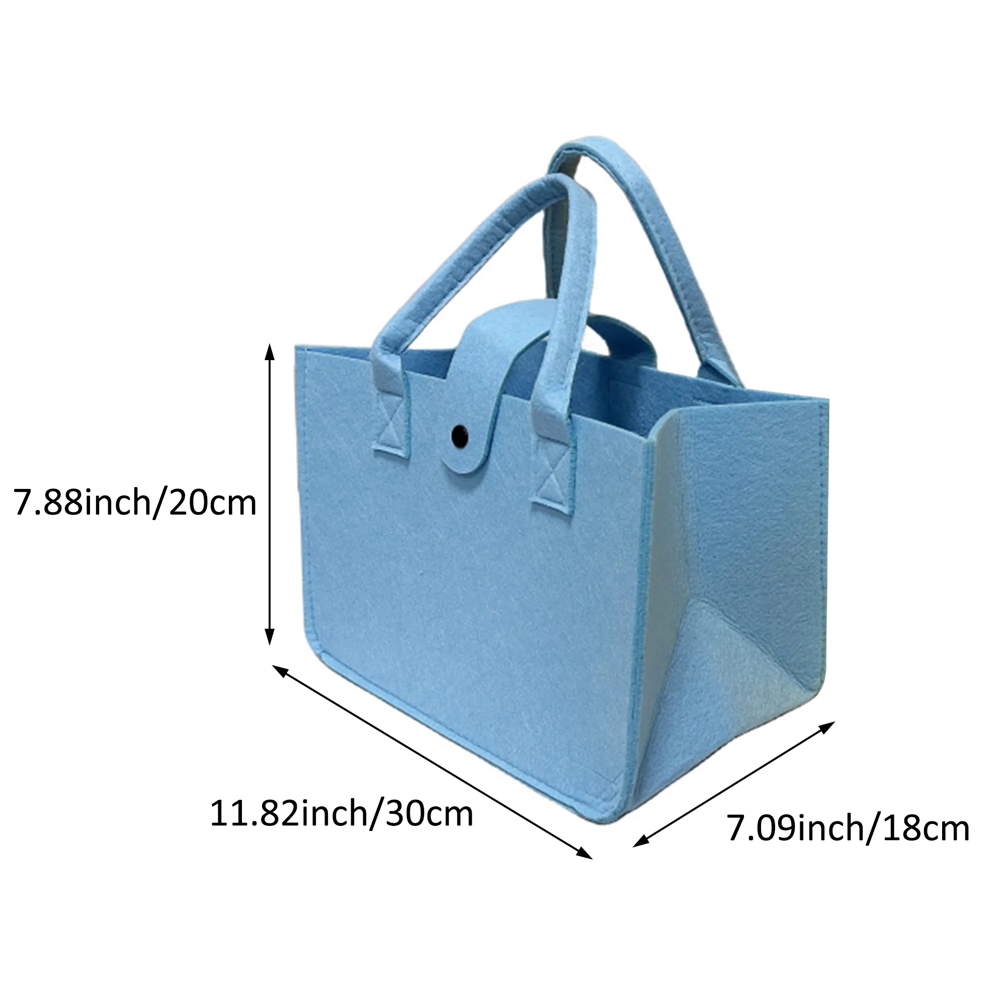 Large Reusable Shopping Travel Gift Felt Tote Bag 14