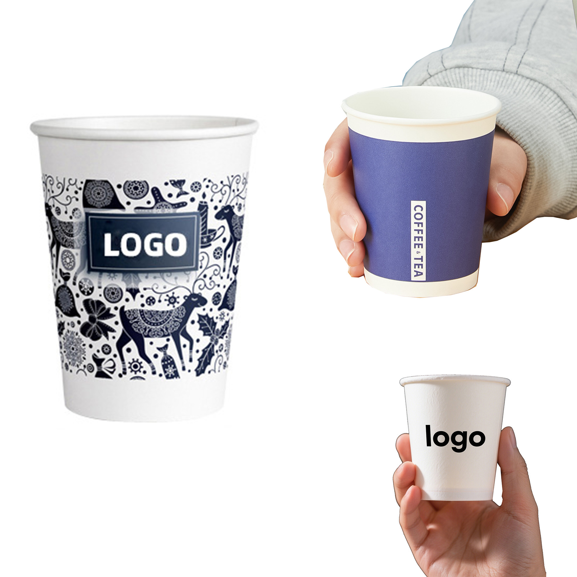 9oz. White Office And Household Paper Cup 3