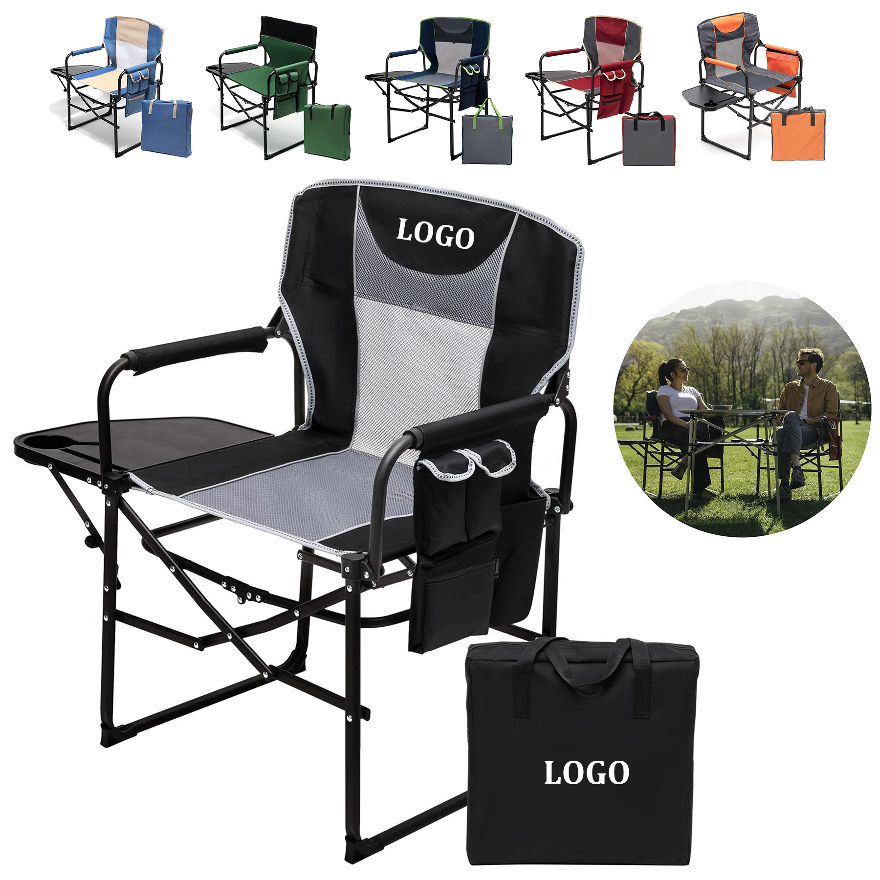 Camping Directors Chair 4