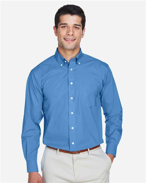 Men's Crown Collection® Broadcloth Woven Dress Shirt - D620 31