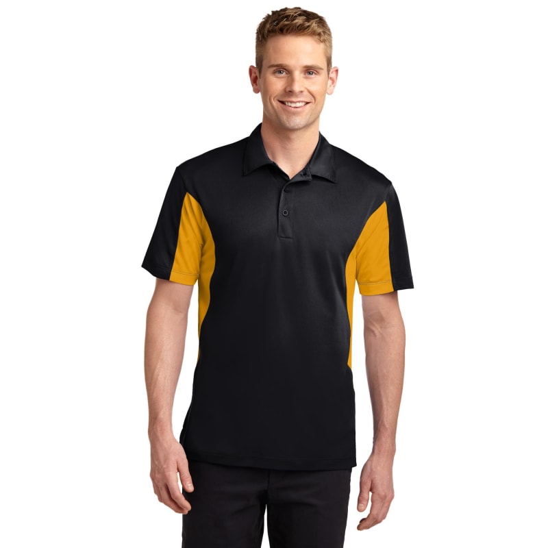 Sport-Tek Side Blocked Micropique Sport-Wick Polo. 22