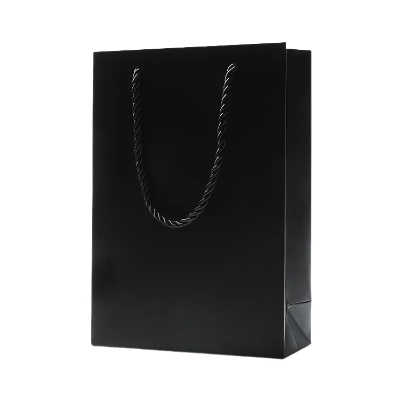 White Paper Gift Box with Logo Option 2