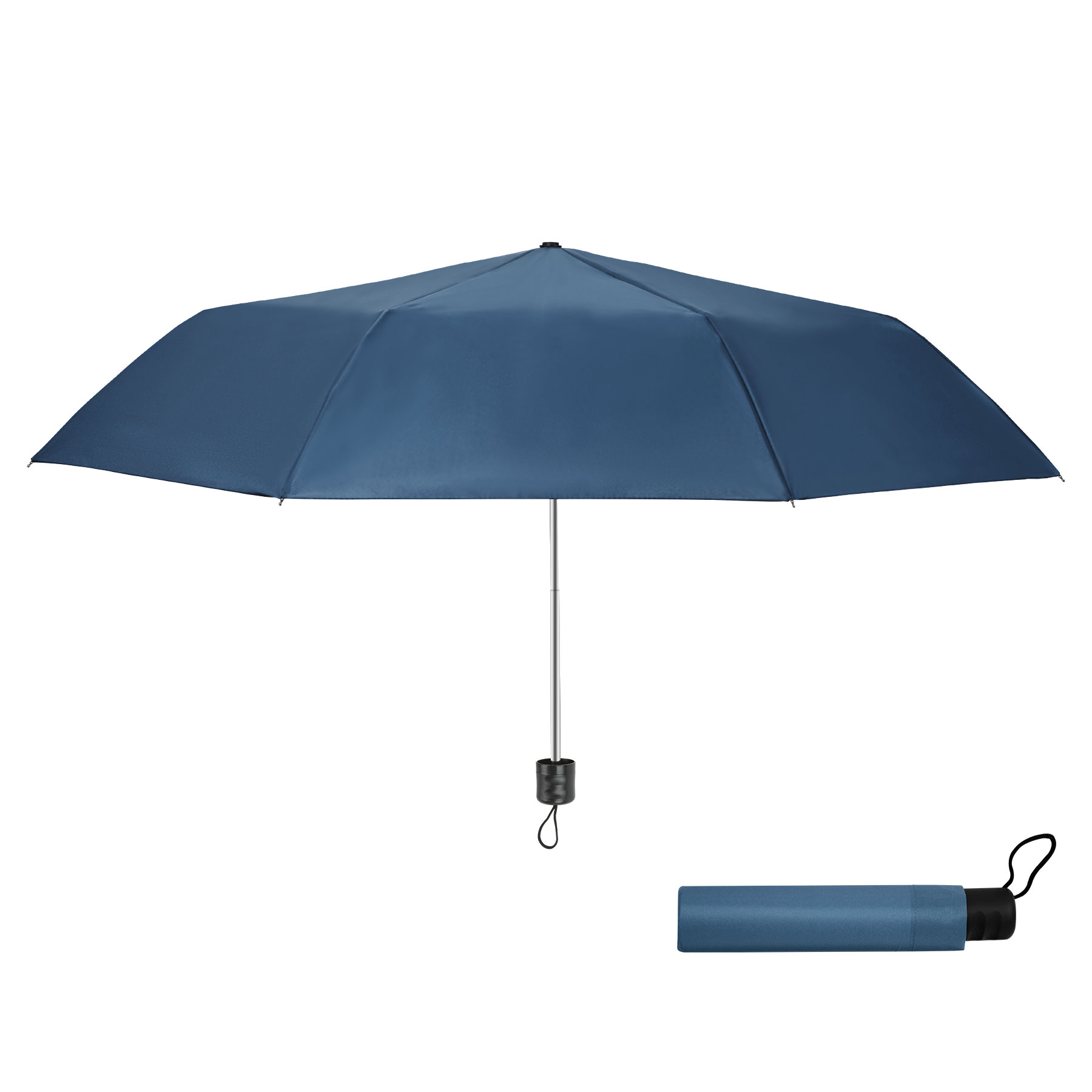 42" Arc Manual Open Compact Folding Umbrella 3