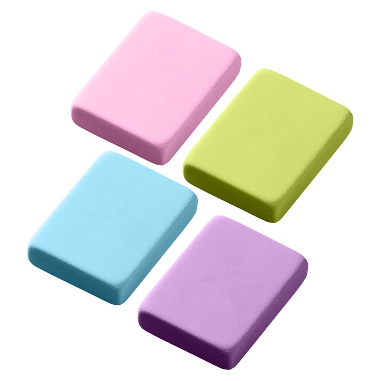 Kido Square Rubber Eraser 3