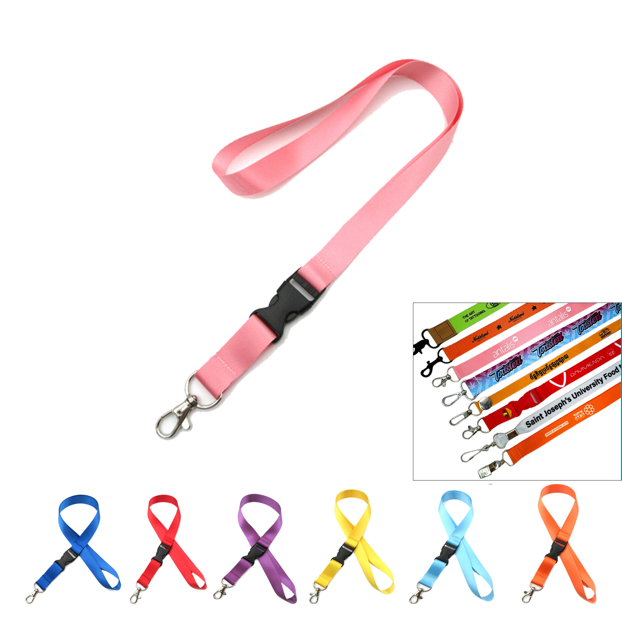 Heavy-Duty Anti-Loss Phone Lanyard Badge Holder 2