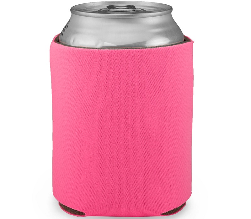 Collapsible Foam Can Cooler, custom koozie with logo imprint 24