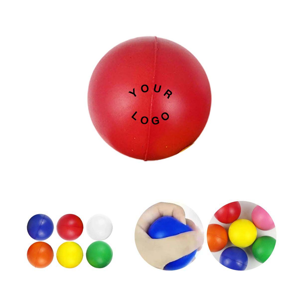 PU Stress Ball for Squeezing and Relaxation 2