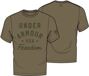 UA Freedom Vintage USA Men's T-Shirt 1