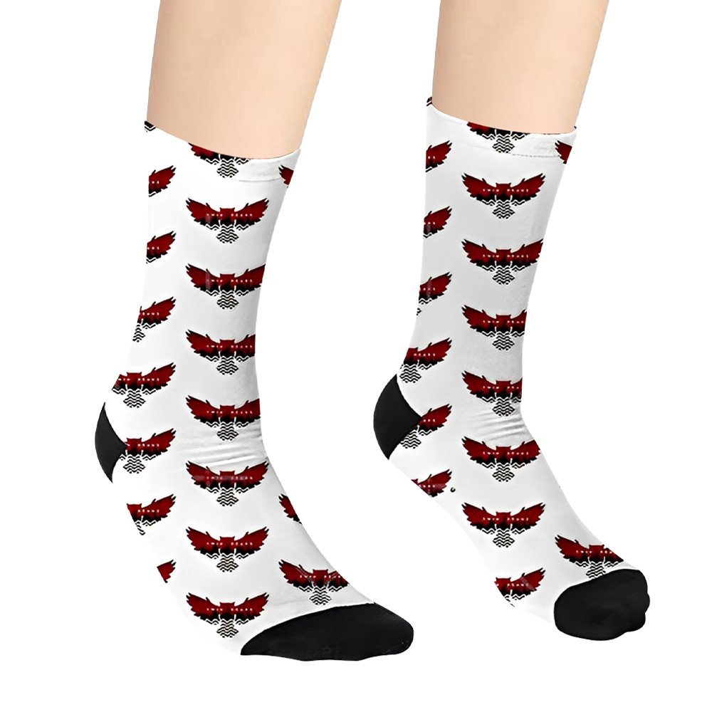 Custom Athletic Running Socks, Mid-Calf, custom athletic wear with logo imprint 9