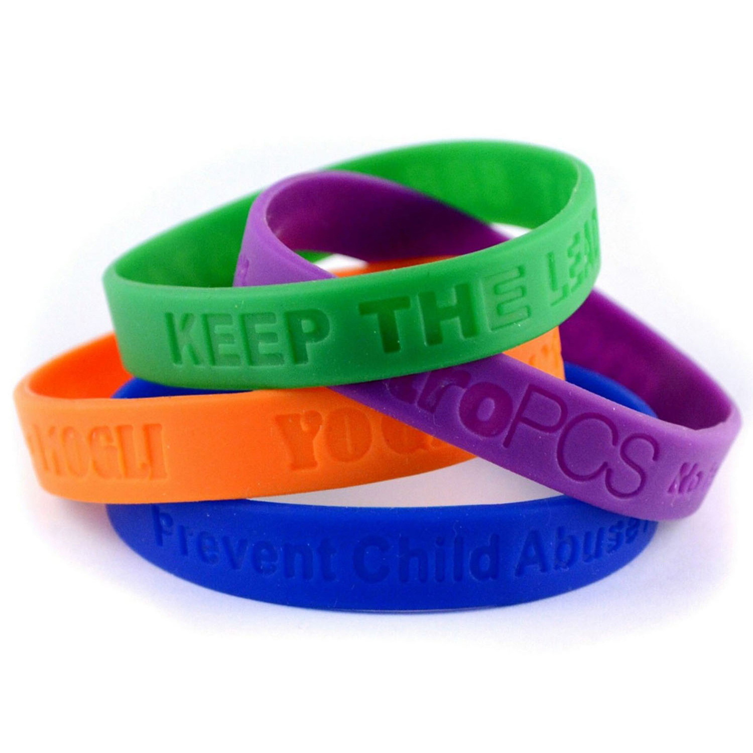 Debossed Wristband 1