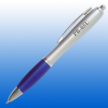 MATTE SILVER PLASTIC PEN 2