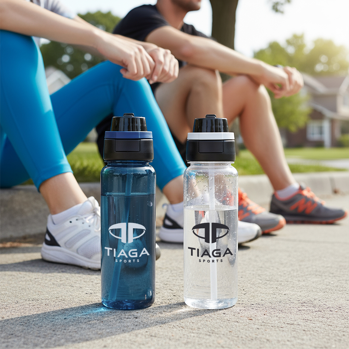 32 Oz. Pop Sip & Chug rPET Bottle 9
