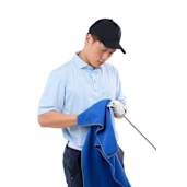 17" x 40" Recycled Slip-Over Player Towel 12