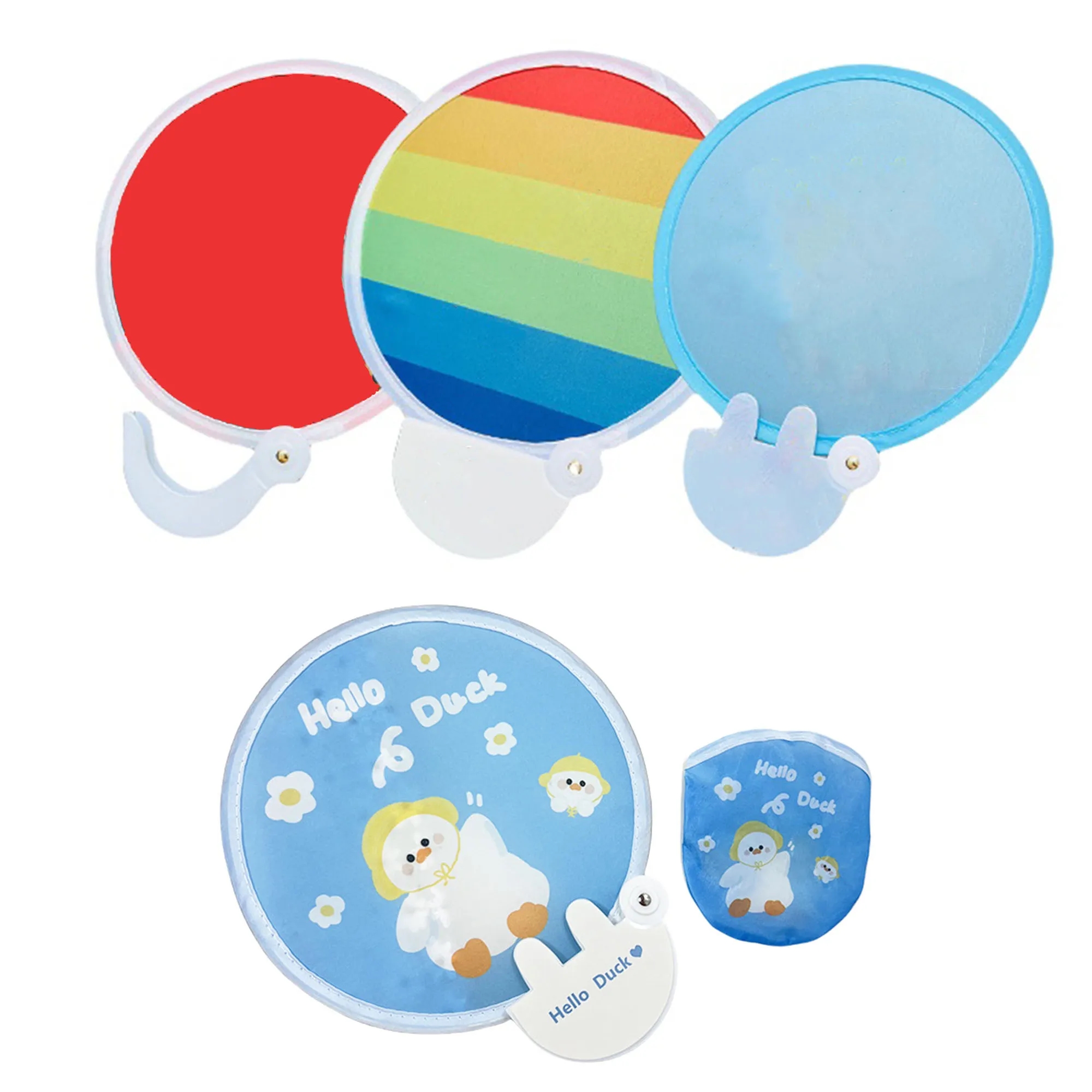 Foldable Hand Discs Fans 5
