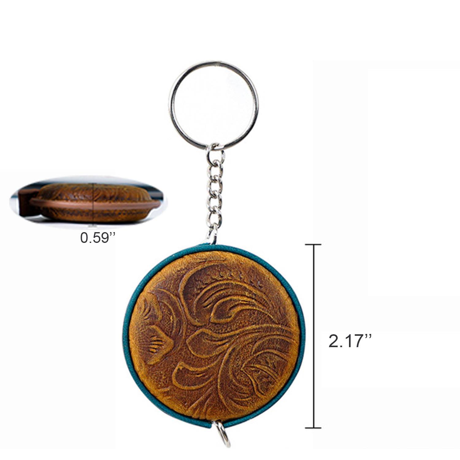 Leather Ruler Roll Tape Measure 2