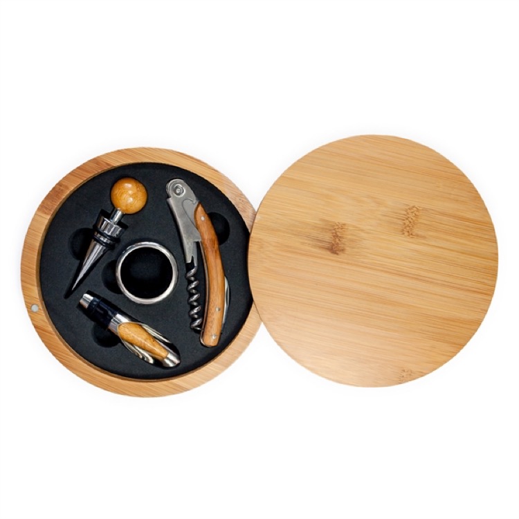 Bamboo Wine Tool Set 7