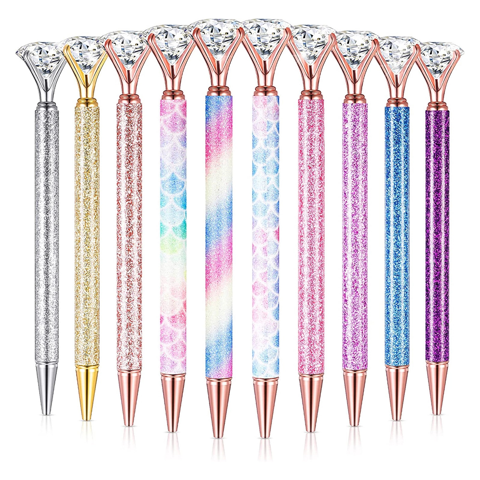 Diamond Crystal Metal Ballpoint Pen 6