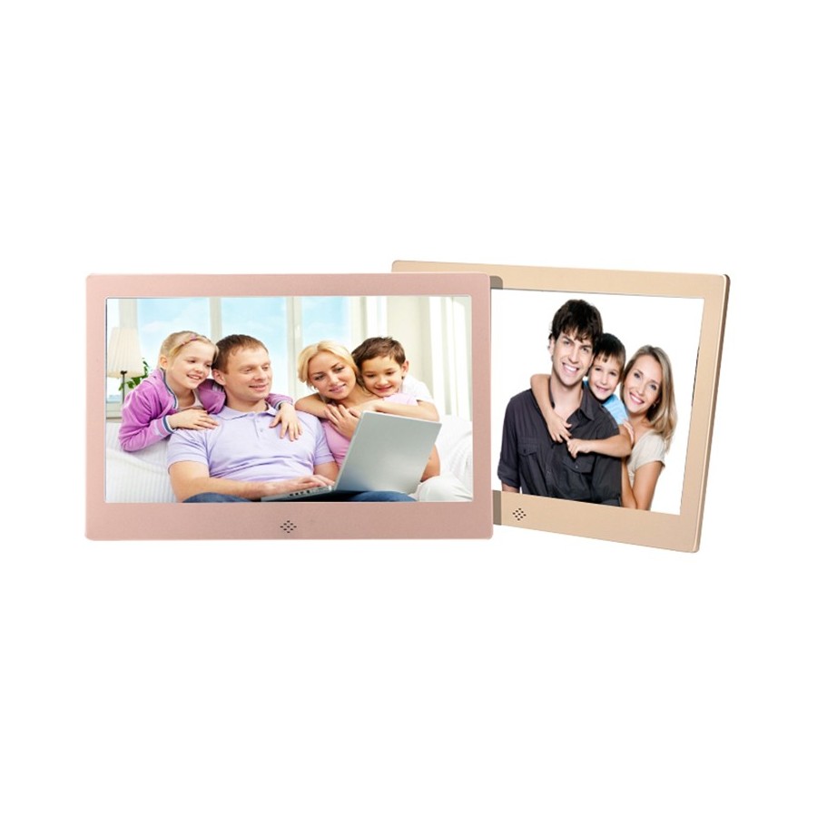 Memoria Metal 10" Digital Picture Frame Picture Slide Show / Video / Audio 9