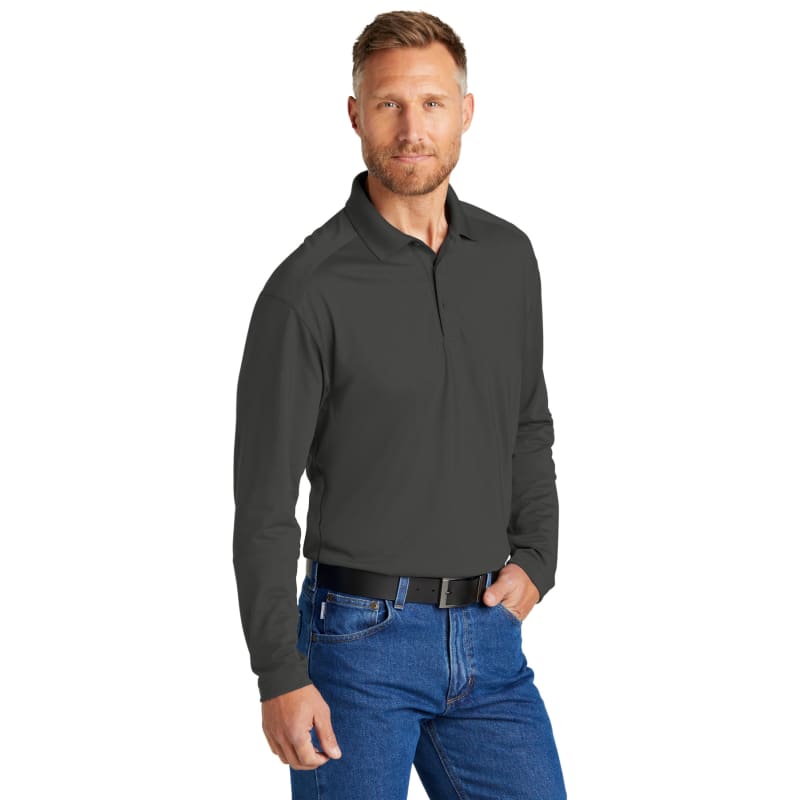 CornerStone Select Lightweight Snag-Proof Long Sleeve Polo 12