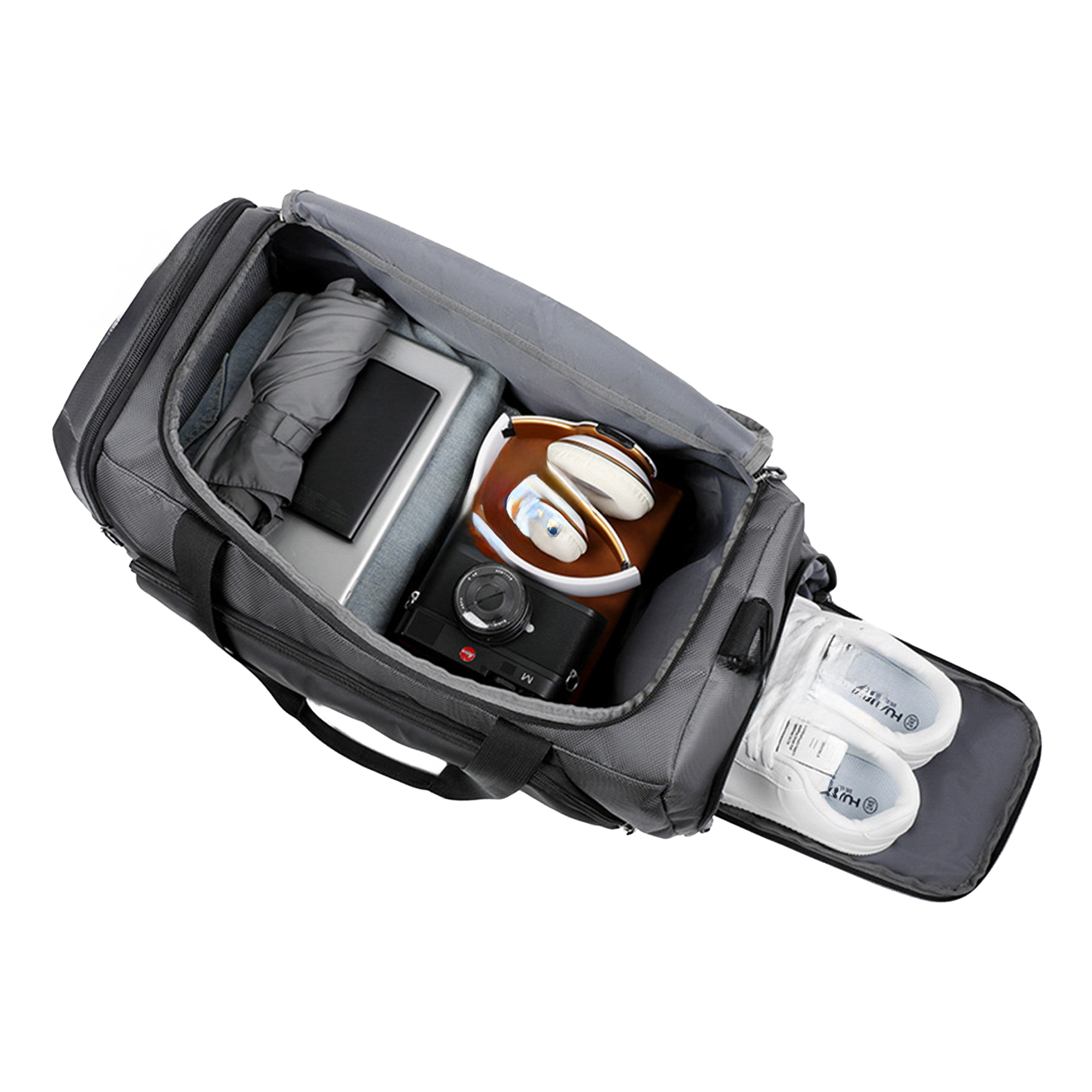 Polyester Lightweight Large Capacity Travel Bag ?C Dry-Wet Separation For Easy Packing 2