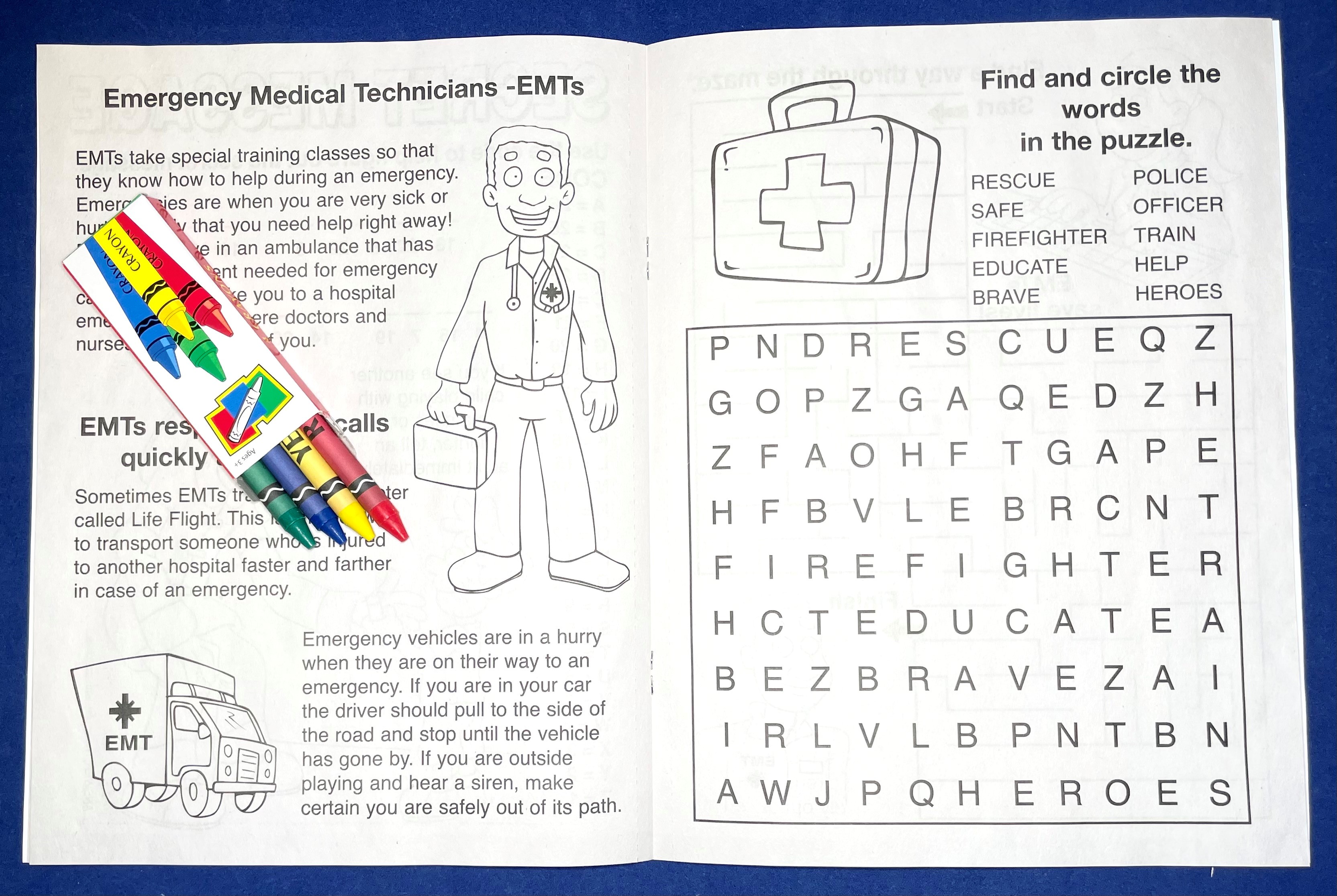 COLORING SET - My Heroes Coloring Book Fun Pack 5