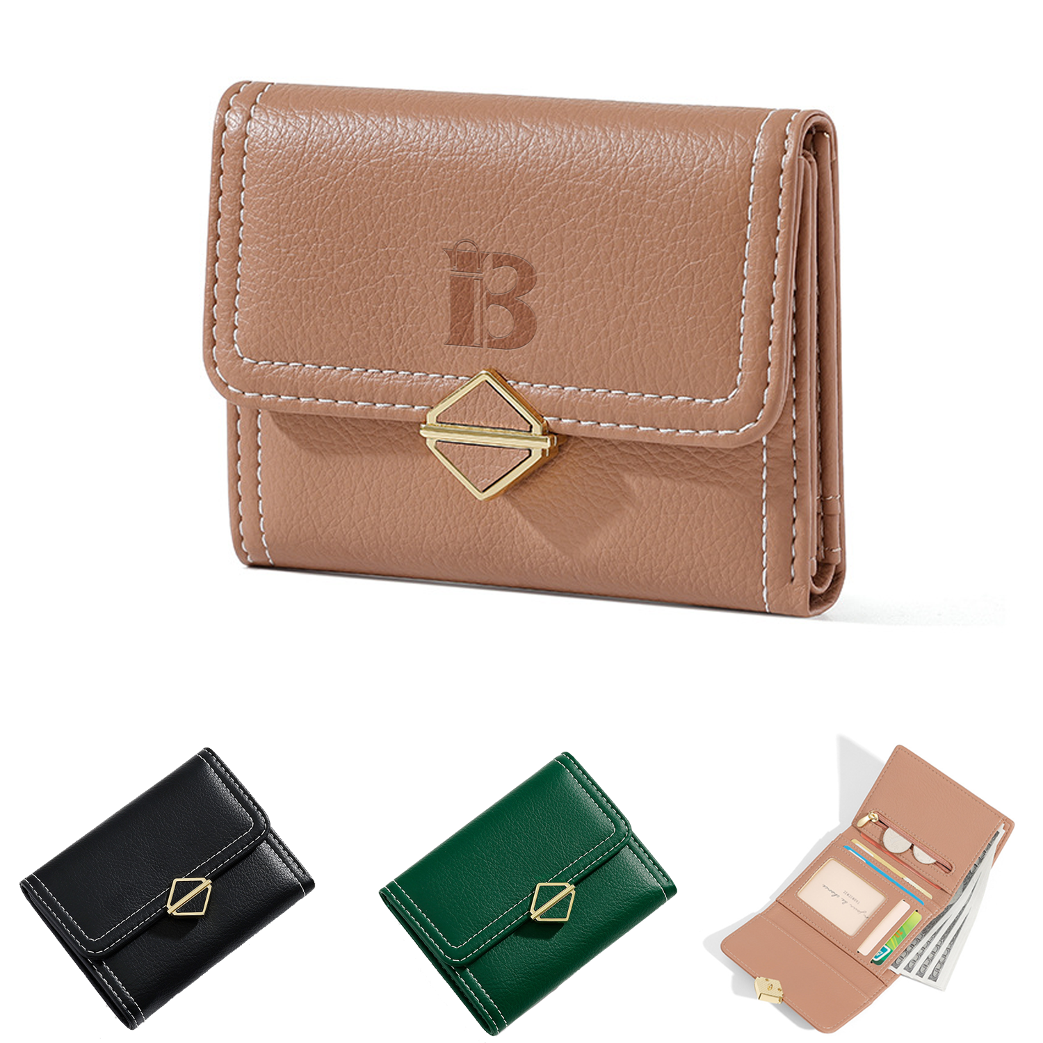 Pocket Card Holder with ID Window Wallet 8