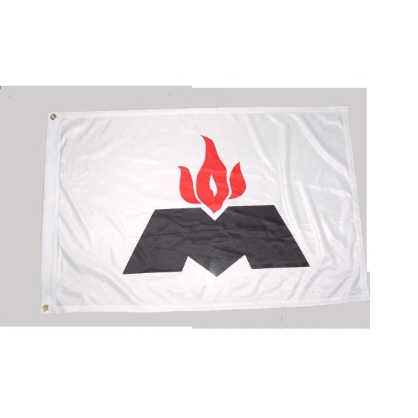DB100-23a 2' x 3' digital printed Sublimation flag 2