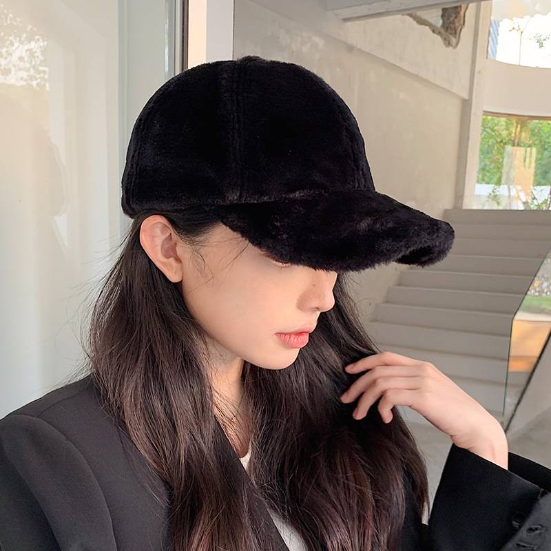 Winter Warm Plush Baseball Cap 5