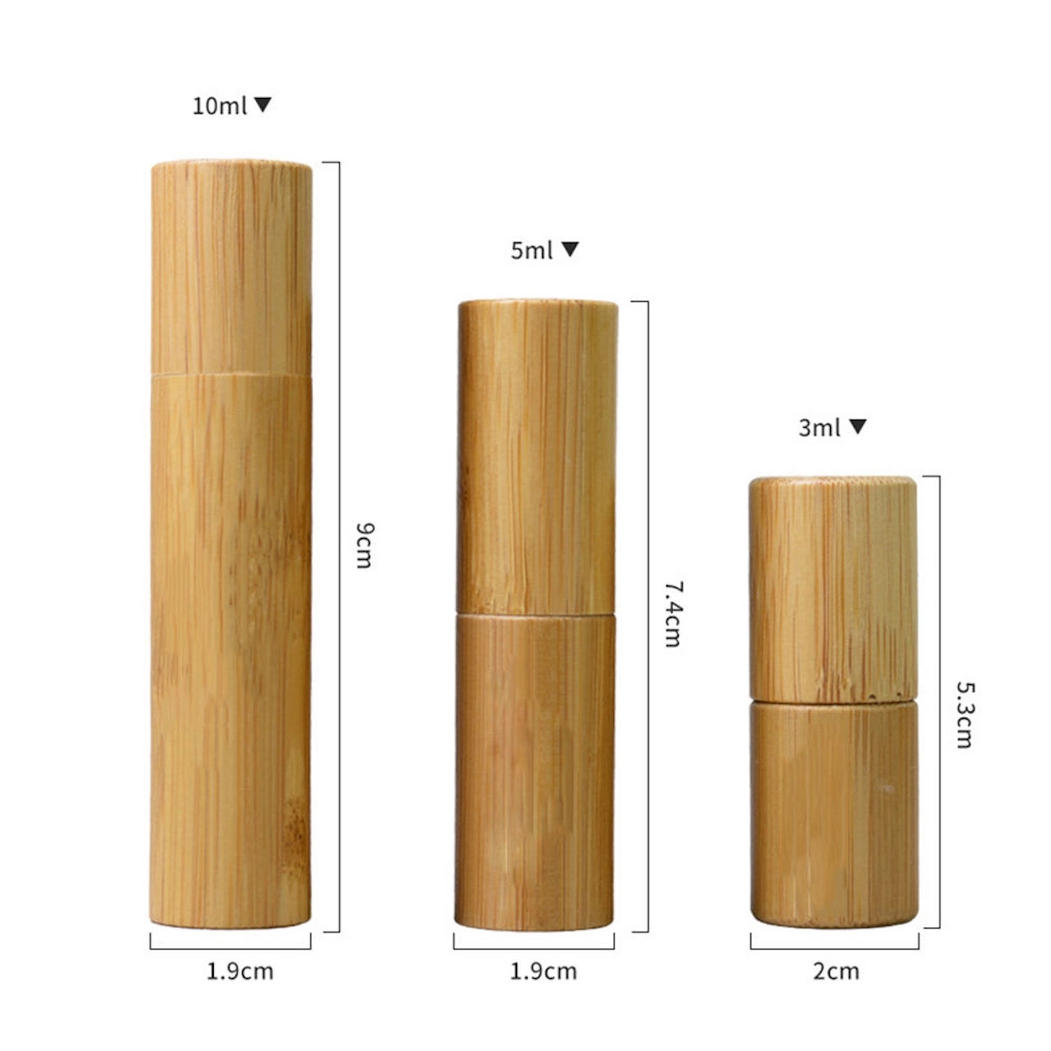 Wooden Essential Oil Perfume Roller Bottle 1