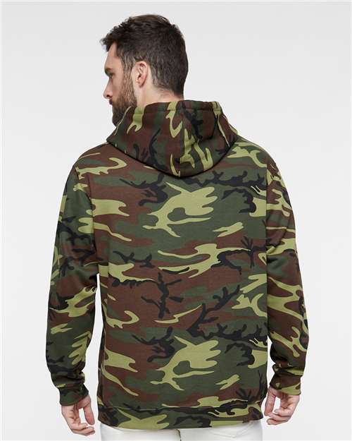 Unisex Camo Fleece Hoodie Sweatshirt - 3969 20