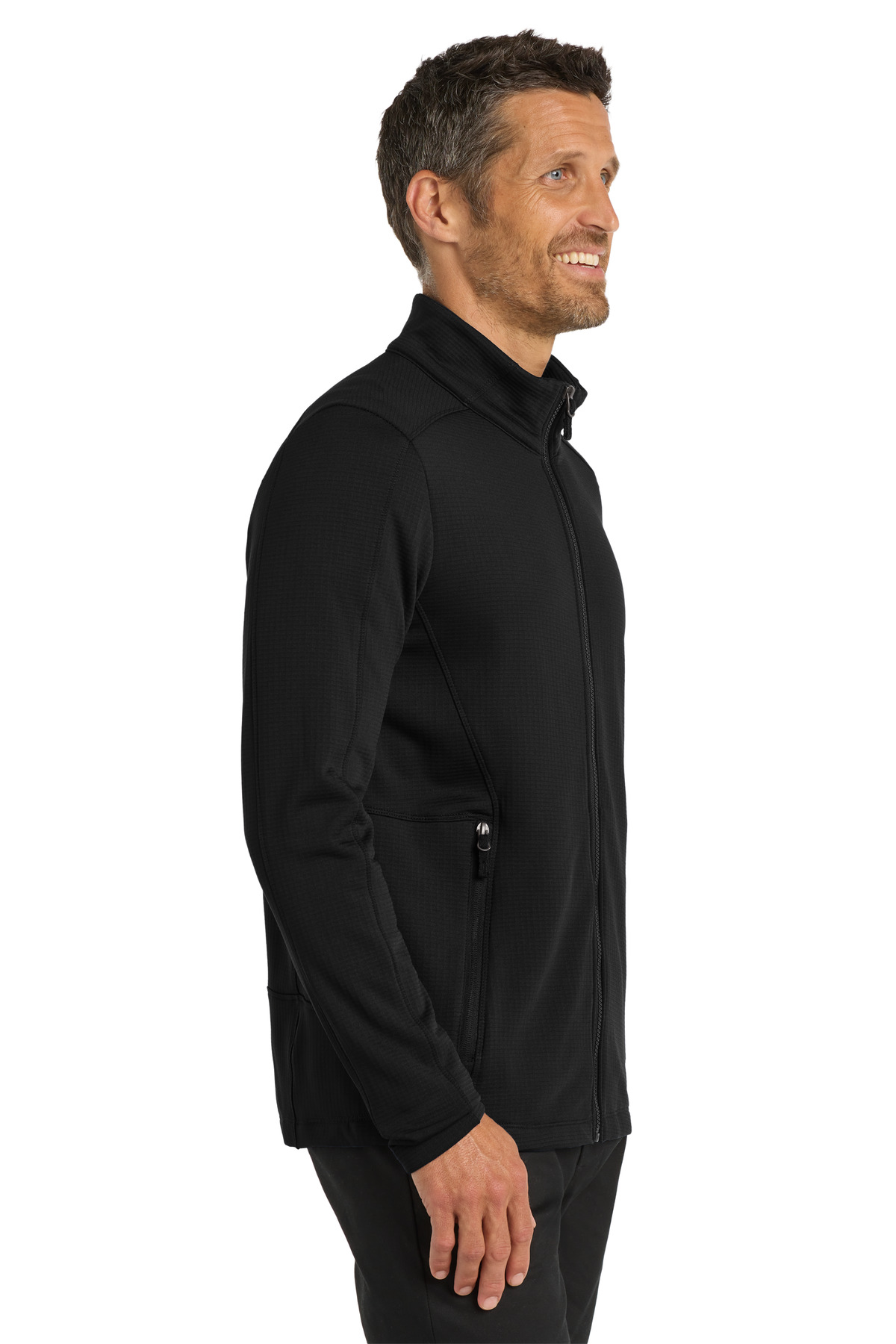 Port Authority Grid Fleece Jacket. F239 15