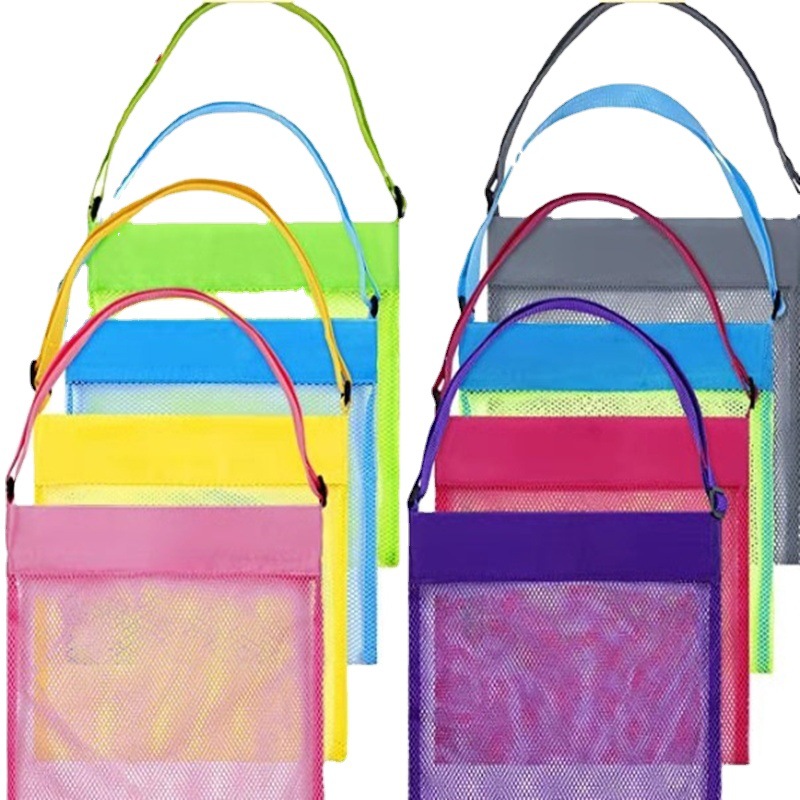 Kids Beach Mesh Tote Bag 1