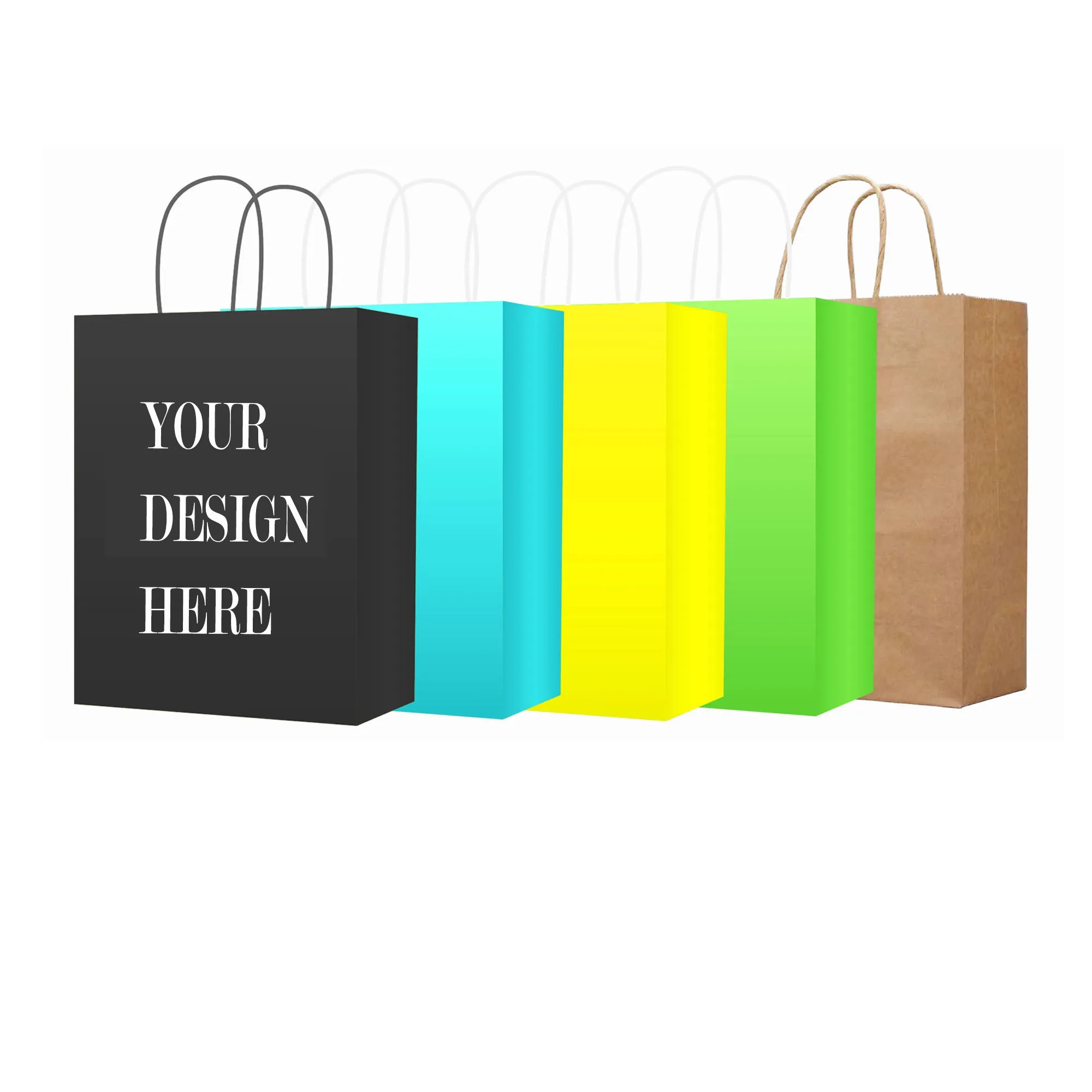 Kraft Paper Shopping Bag 1