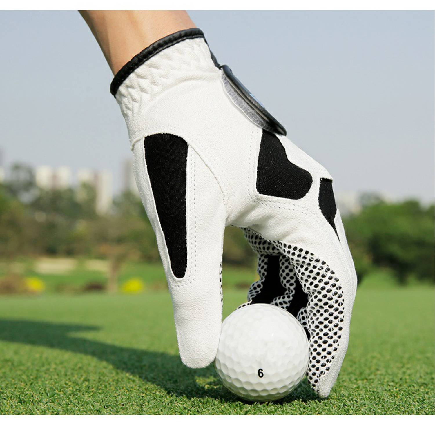 Microfiber Fabric Golf Gloves 3