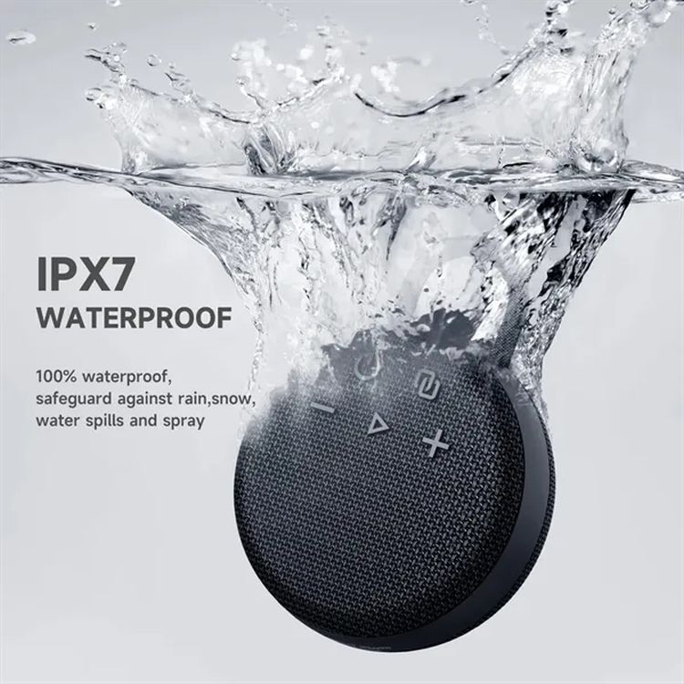 Waterproof Bluetooth Speaker with Carabiner 2