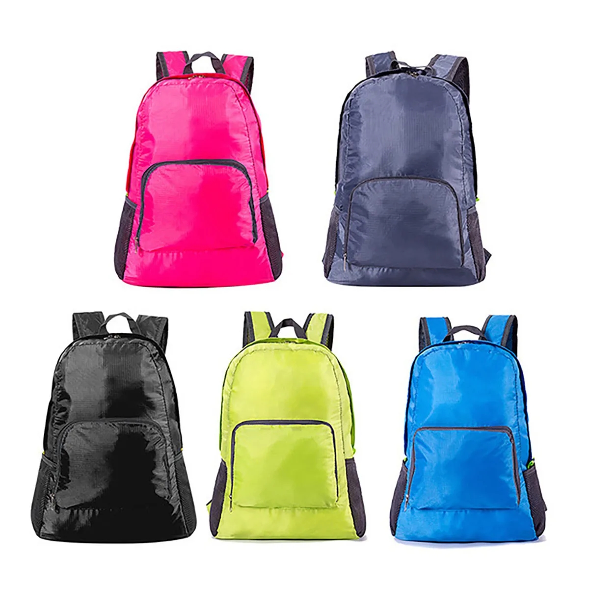 Camping Waterproof Travel Foldable Bags Collapsible Backpack 5