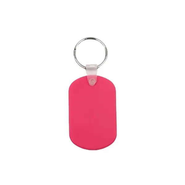 Waterproof Personalized PVC Keychain - Custom Key Ring 10